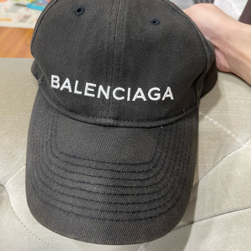 Classic Baseball Cap with Balenciaga embroidered logo
